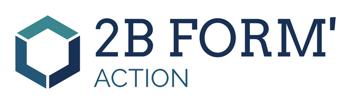 Logo 2B Form'action centre de formation qui propose de passer l'attestation d'aptitude à la manipulation des fluides frigorigènes à Orange dans le Vaucluse